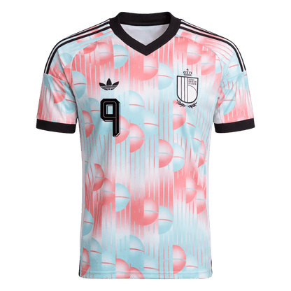 LUKAKU #9 Heren Belgium Uit Voetbalshirt WK Voetbal 2026