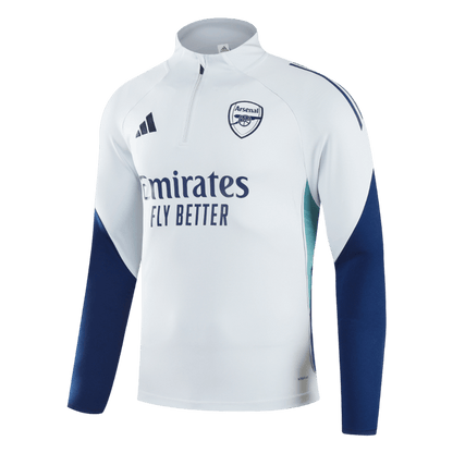 Arsenal Joggingpak met rit Set(top+broek) 2025/26 White