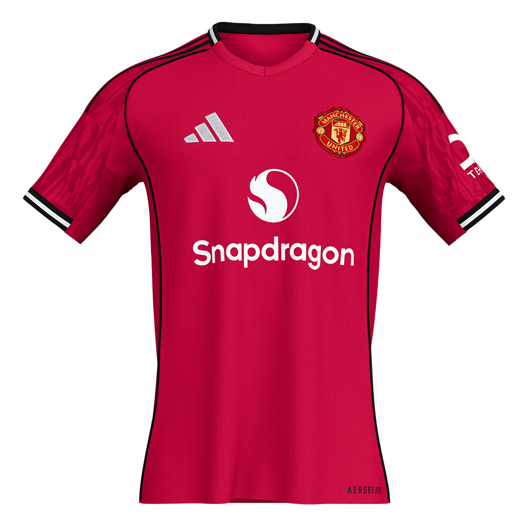 Heren Manchester United Thuis Voetbalshirt 2025/26 [PREMIUM]