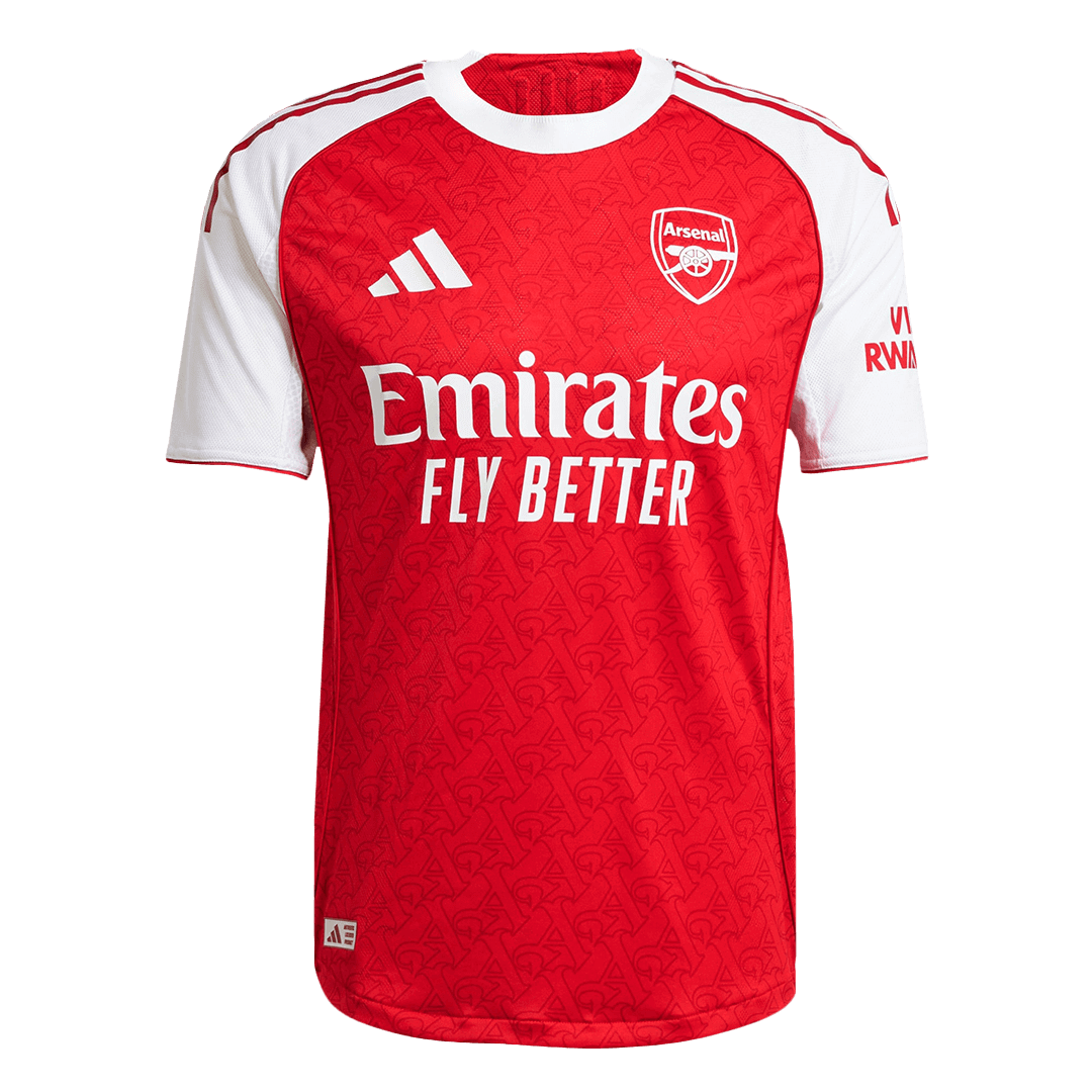 RICE #41 Arsenal Thuis Spelersversie Voetbalshirt 2025/26 - Slim Fit - foto 13