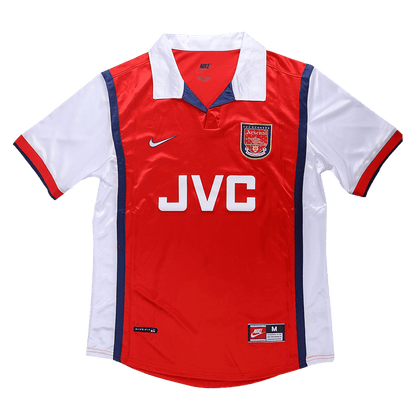Retro Arsenal Thuis Voetbalshirt 1998/99 - zijkant