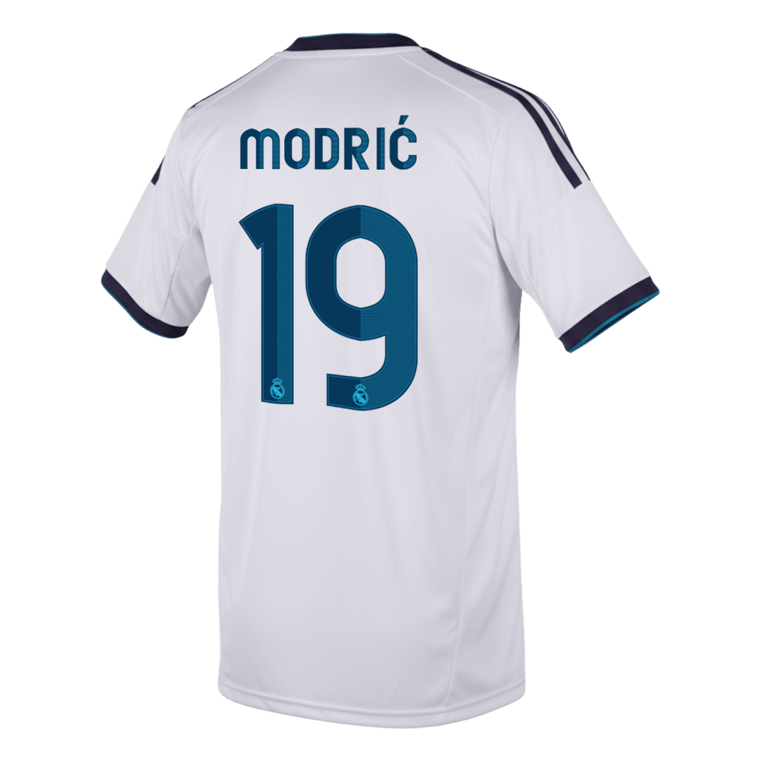 MODRIĆ #19 Retro Real Madrid Thuis Voetbalshirt 2012/13