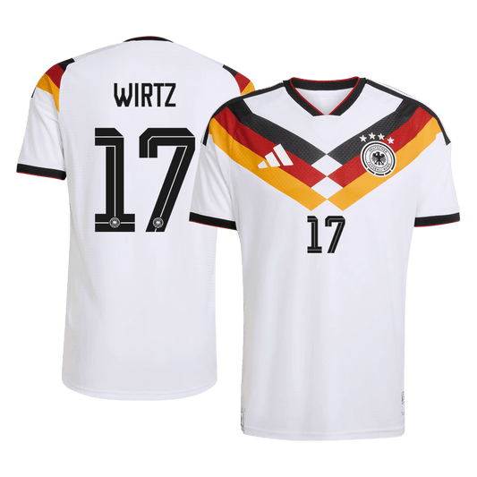 WIRTZ #17 Germany Thuis Spelersversie Voetbalshirt 2026 - Slim Fit