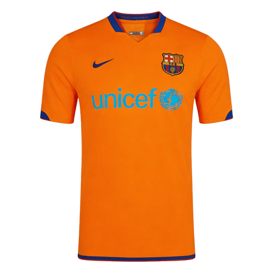 Retro Barcelona Uit Voetbalshirt 2006/07 - voorkant