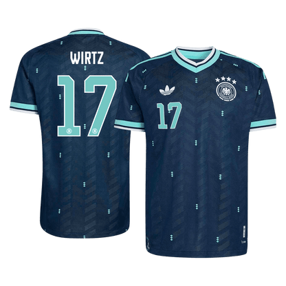 WIRTZ #17 Germany Uit Spelersversie Voetbalshirt WK Voetbal 2026 - Slim Fit - voorkant