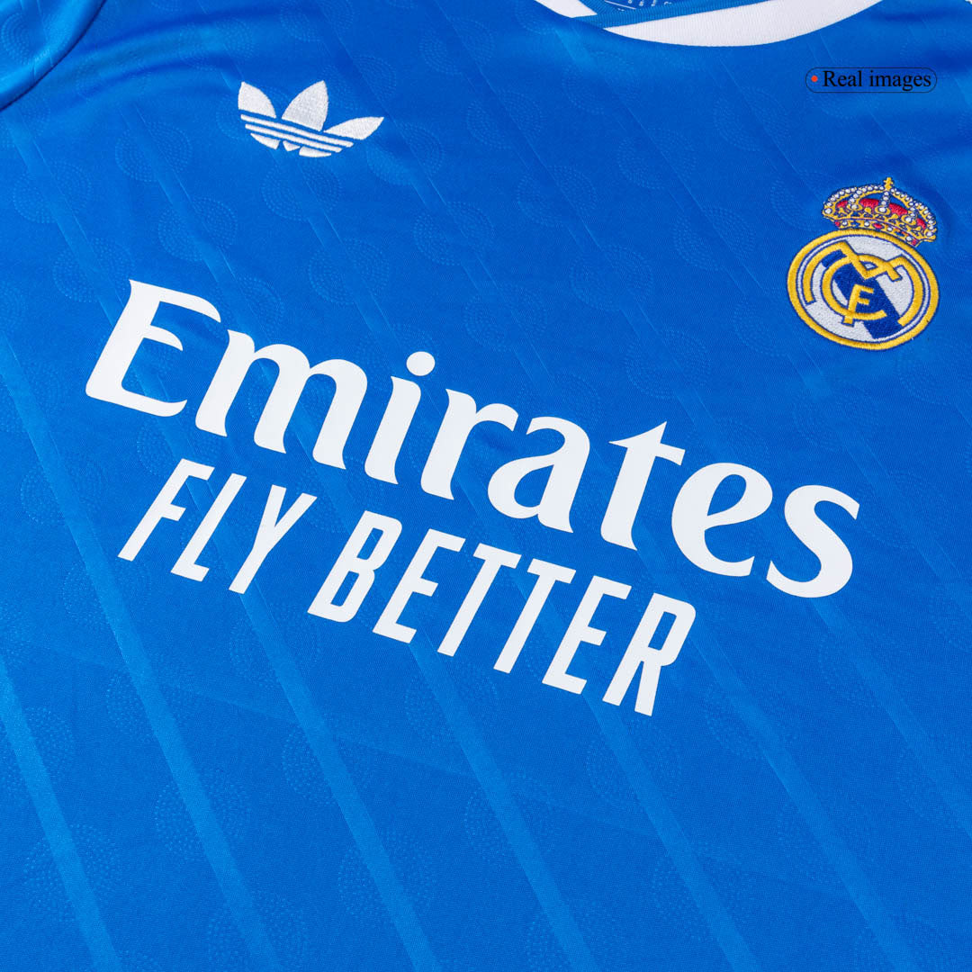 BELLINGHAM #5 Heren Real Madrid Derde Voetbalshirt 2025/26