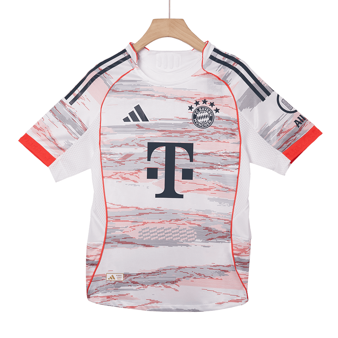 UPAMECANO #2 Bayern Munich Uit Spelersversie Voetbalshirt 2025/26 - Slim Fit