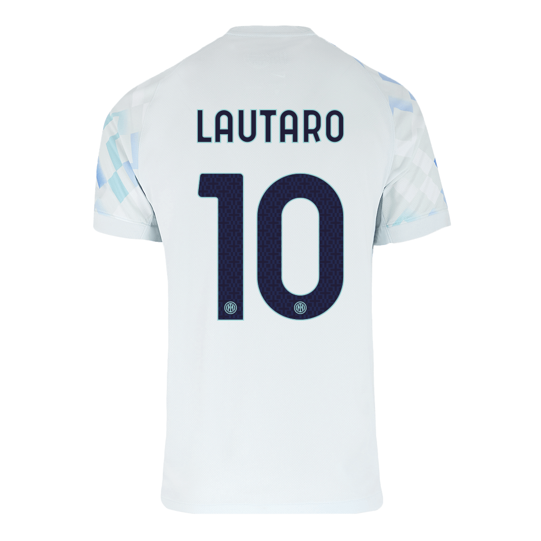 LAUTARO #10 Heren Inter Milan Uit Voetbalshirt 2025/26
