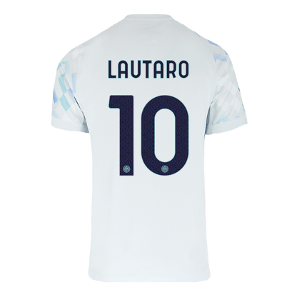 LAUTARO #10 Heren Inter Milan Uit Voetbalshirt 2025/26
