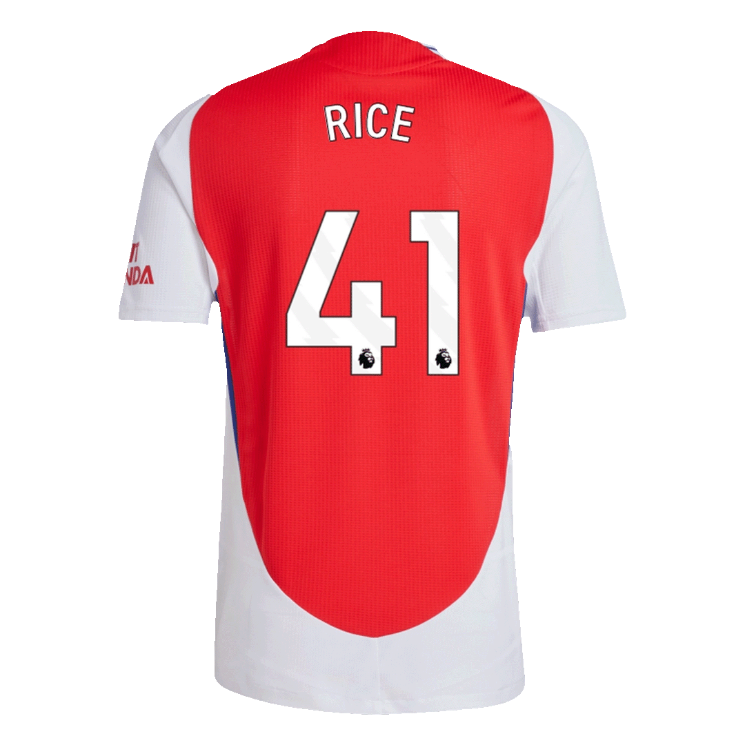 RICE #41 Arsenal Thuis Spelersversie Voetbalshirt 2024/25 - Slim Fit - foto 12