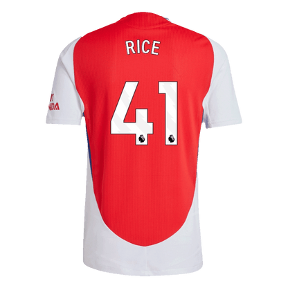 RICE #41 Arsenal Thuis Spelersversie Voetbalshirt 2024/25 - Slim Fit - foto 12