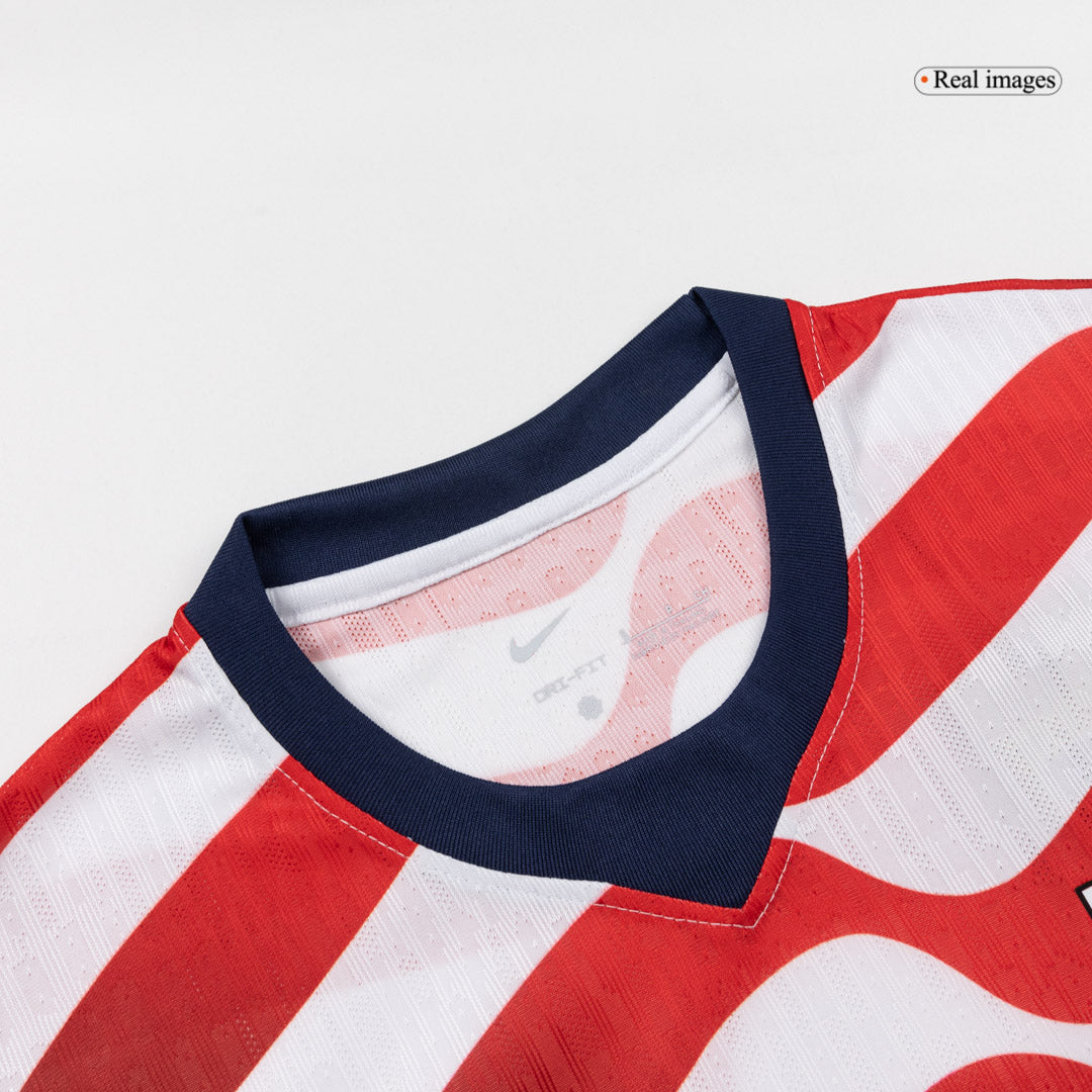 USA Thuis Spelersversie Voetbalshirt WK Voetbal 2026 - Slim Fit - close-up