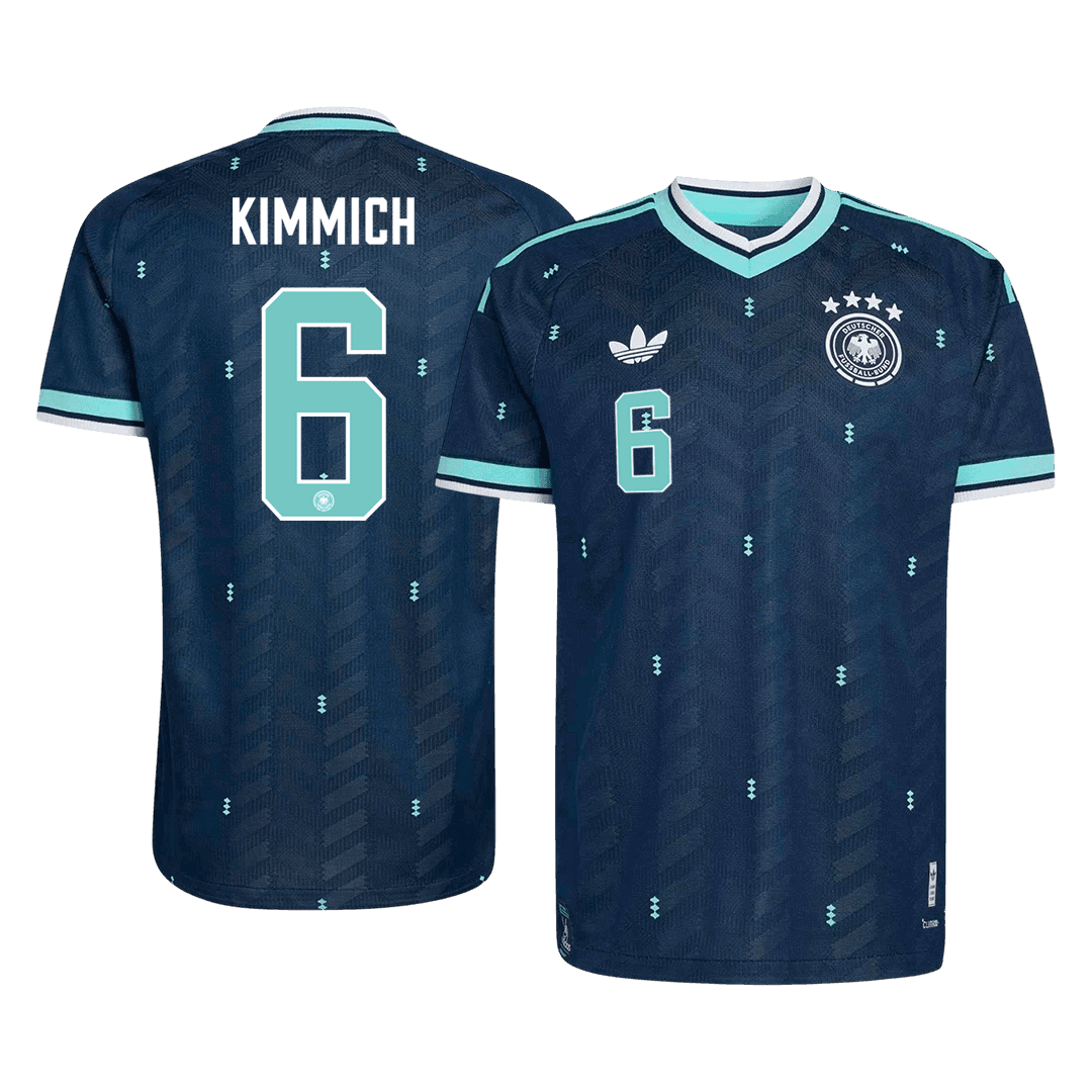 KIMMIC #6 Germany Uit Spelersversie Voetbalshirt WK Voetbal 2026 - Slim Fit