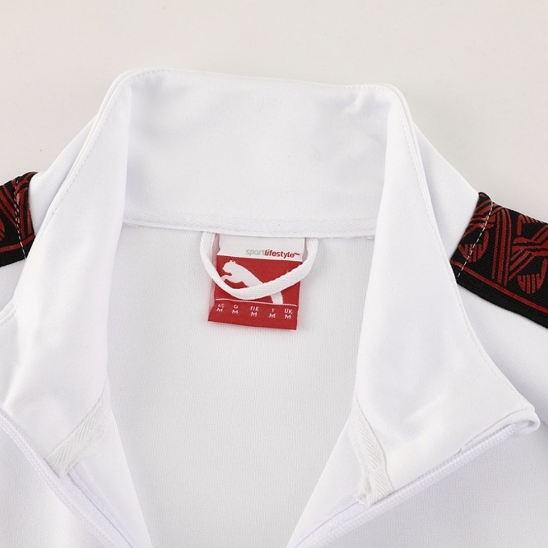 AC Milan Trainingsjack Set(Jas+Broek) 2025/26 White