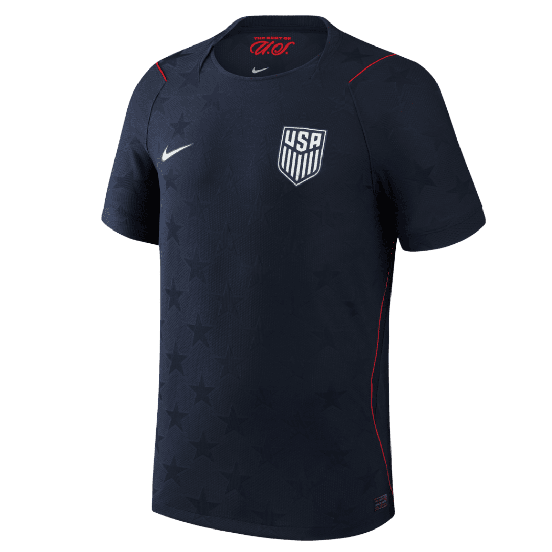 USA Uit Spelersversie Voetbalshirt WK Voetbal 2026 - Slim Fit - voorkant