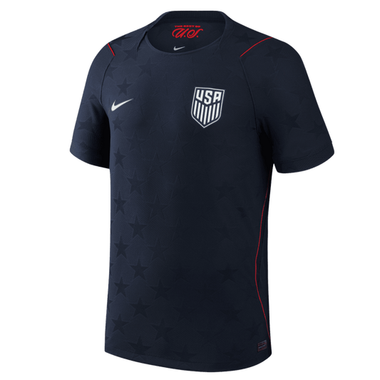 USA Uit Spelersversie Voetbalshirt WK Voetbal 2026 - Slim Fit - voorkant