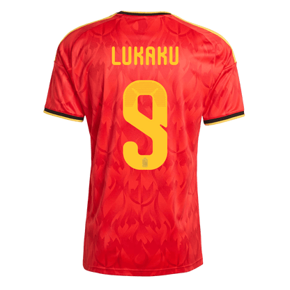 LUKAKU #9 Heren Belgium Thuis Voetbalshirt WK Voetbal 2026