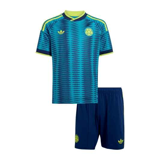 Jeugd Colombia Uit Tenue WK Voetbal 2026 - voorkant
