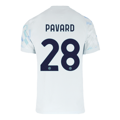 PAVARD #28 Heren Inter Milan Uit Voetbalshirt 2025/26