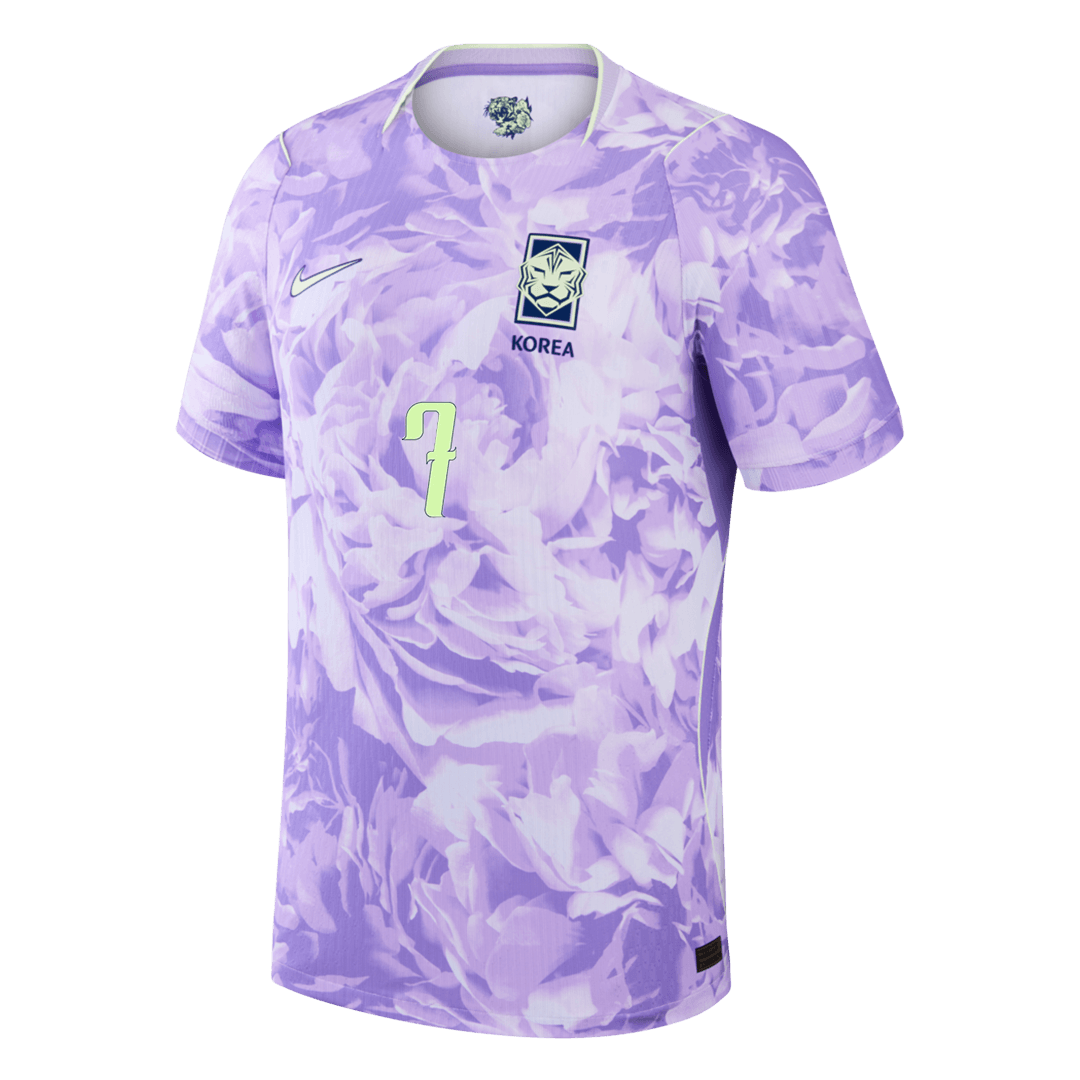 HEUNGMIN #7 South Korea Uit Spelersversie Voetbalshirt WK Voetbal 2026 - Slim Fit