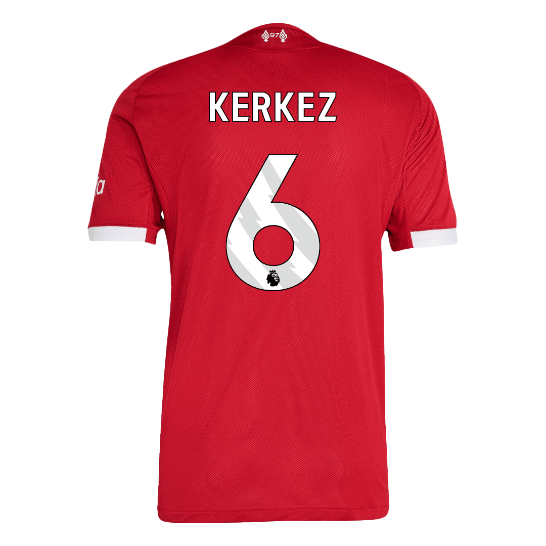 KERKEZ #6 Liverpool Thuis Spelersversie Voetbalshirt 2025/26 - Slim Fit