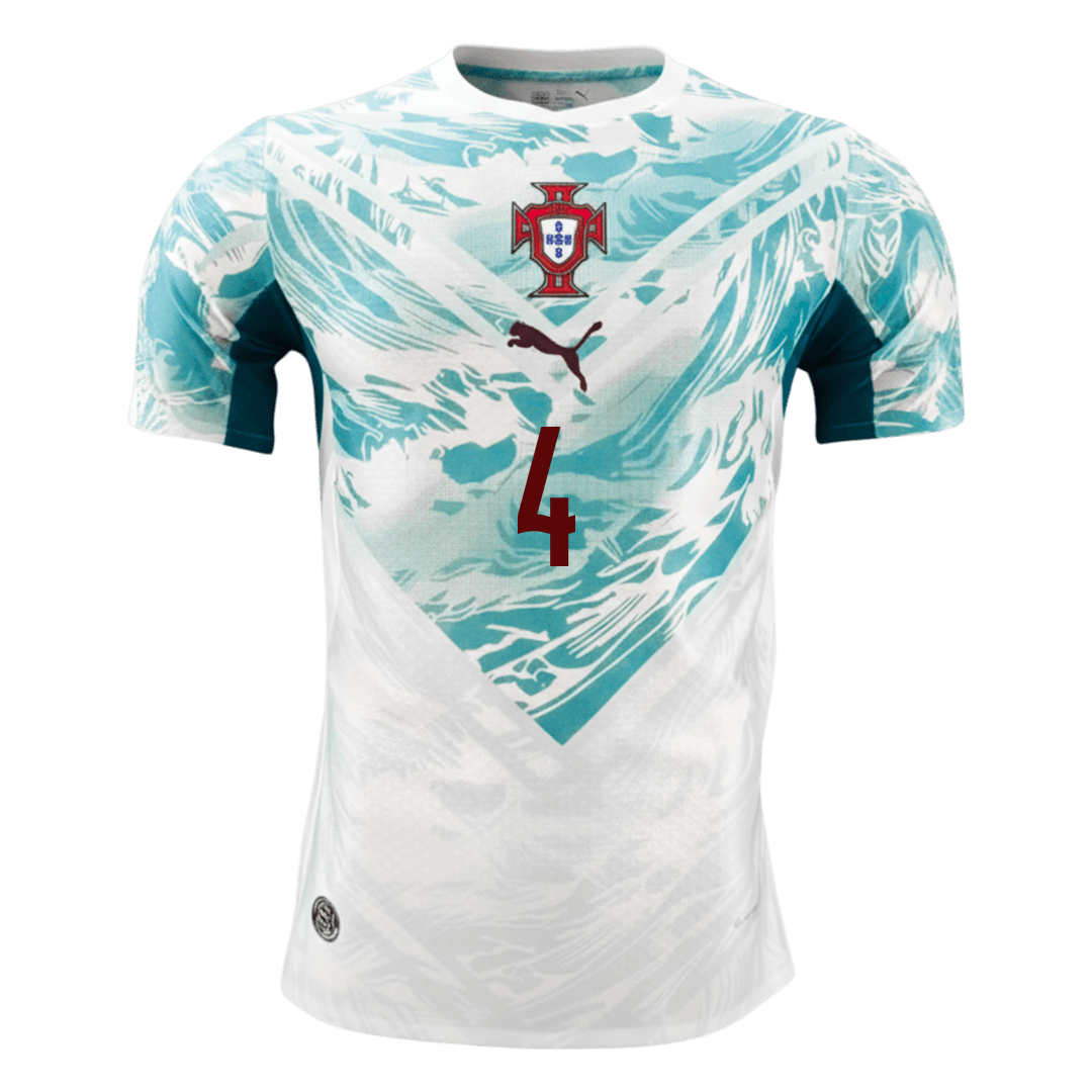 RÚBEN DIAS #4 Portugal Uit Spelersversie Voetbalshirt WK Voetbal 2026 - Slim Fit