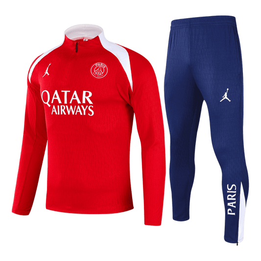 PSG Joggingpak met rit Set(top+broek) 2025/26 Red