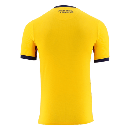 Heren Ecuador Thuis Voetbalshirt WK Voetbal 2026 - detail
