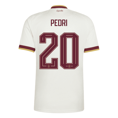 PEDRI #20 Heren Spanje Uitshirt WK Voetbal 2026【Kampioenseditie】