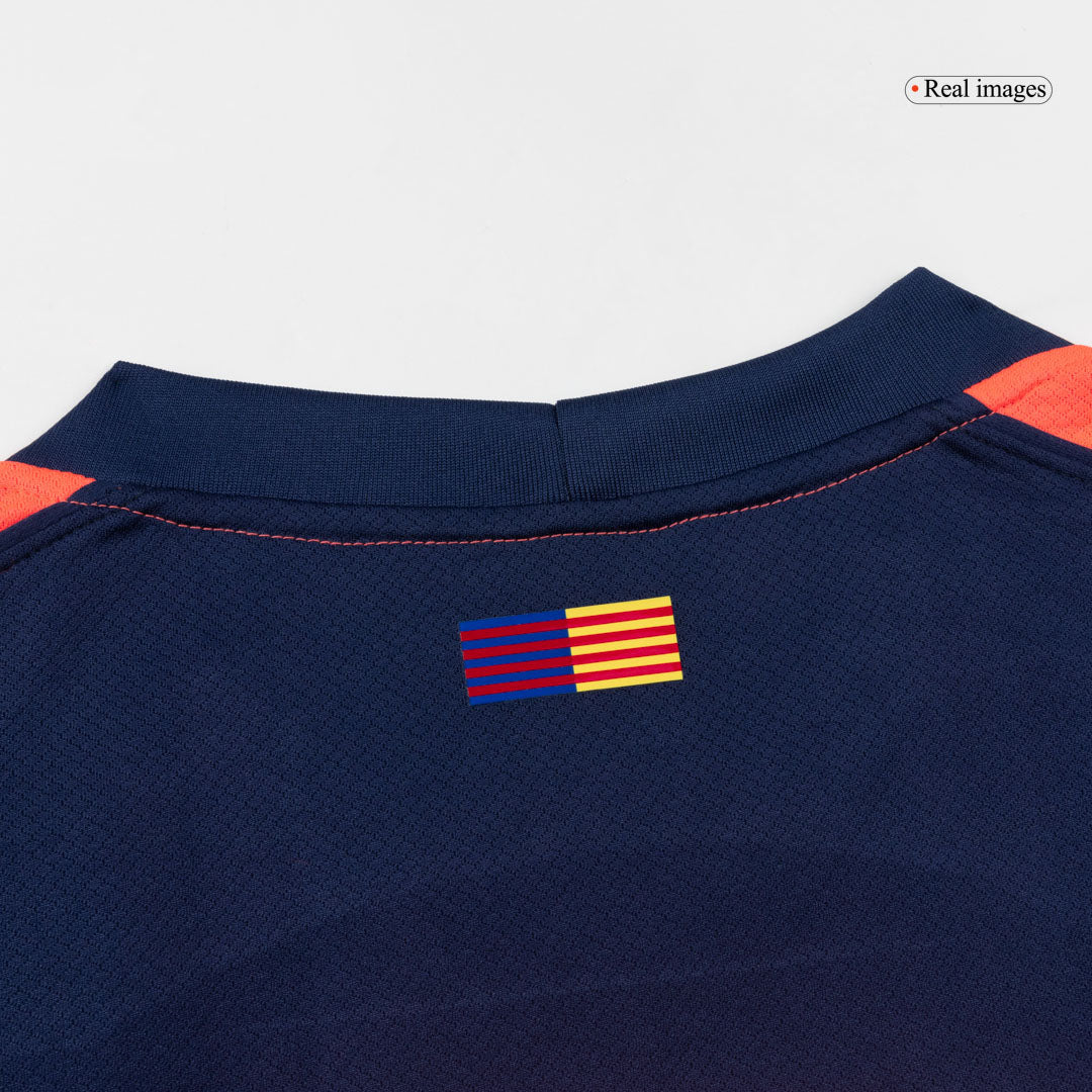 F.DE JONG #21 Heren Barcelona Derde Voetbalshirt 2025/26 - UCL