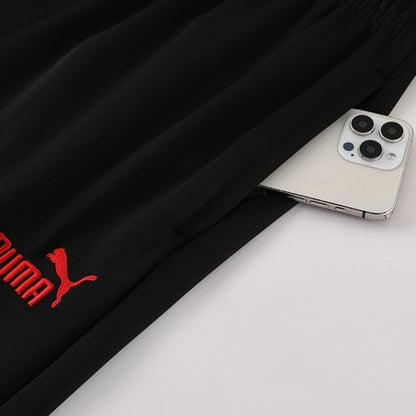 AC Milan Trainingsjack Set(Jas+Broek) 2025/26 Black