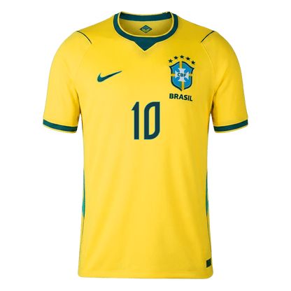 NEYMAR JR. #10 Heren Brazil Thuis Voetbalshirt WK Voetbal 2026
