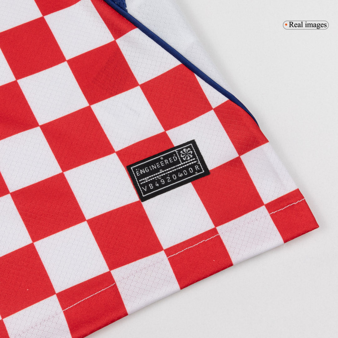 Heren Croatia Thuis Voetbalshirt WK Voetbal 2026 - detail