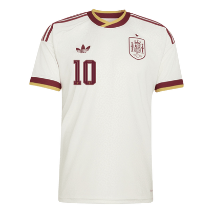 OLMO #10 Heren Spain Uit Voetbalshirt WK Voetbal 2026