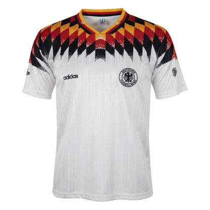 Retro Germany Thuis Voetbalshirt 1994