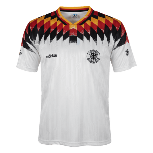 Retro Germany Thuis Voetbalshirt 1994