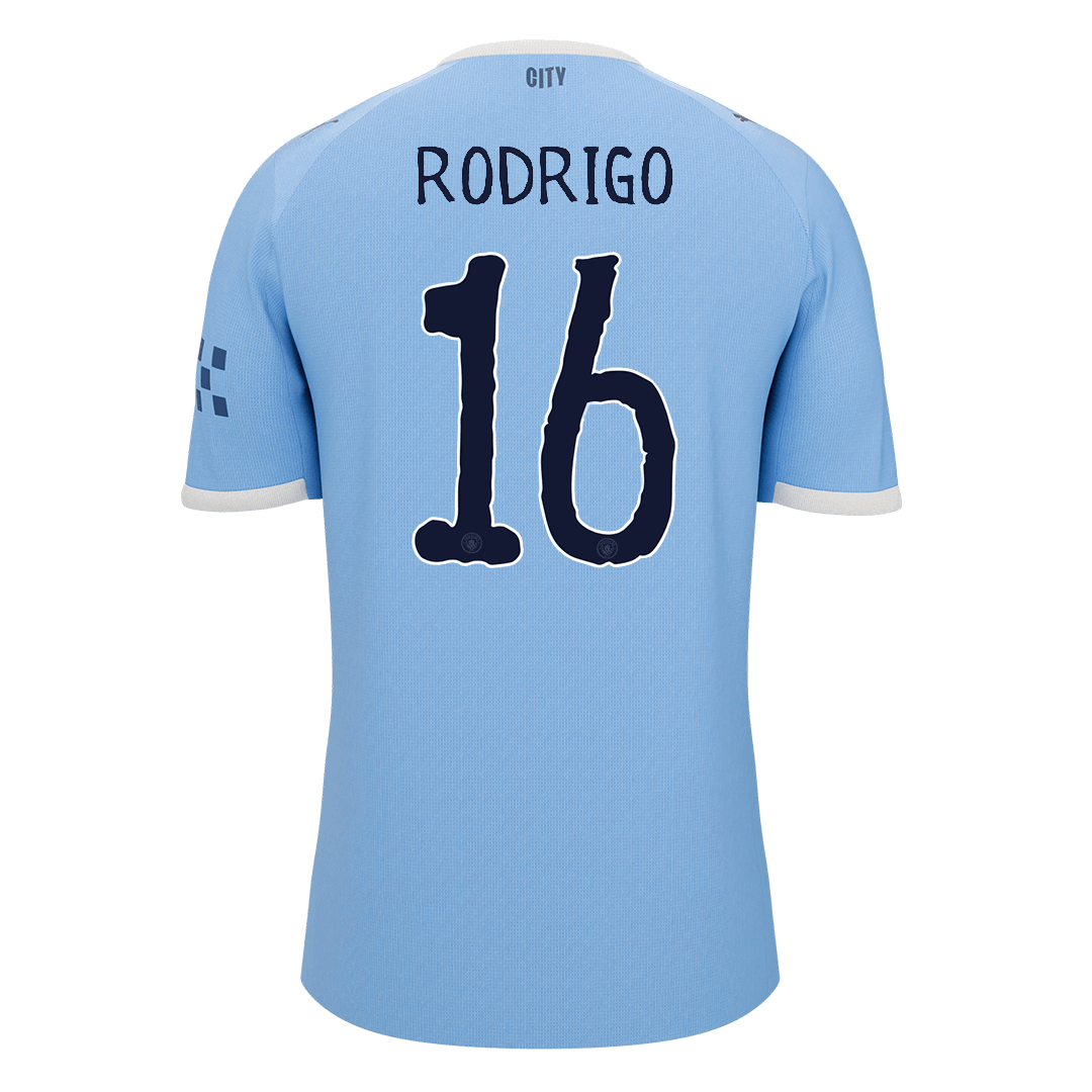 RODRIGO #16 Heren Manchester City Thuis Voetbalshirt 2025/26 - Club World Cup [PREMIUM]
