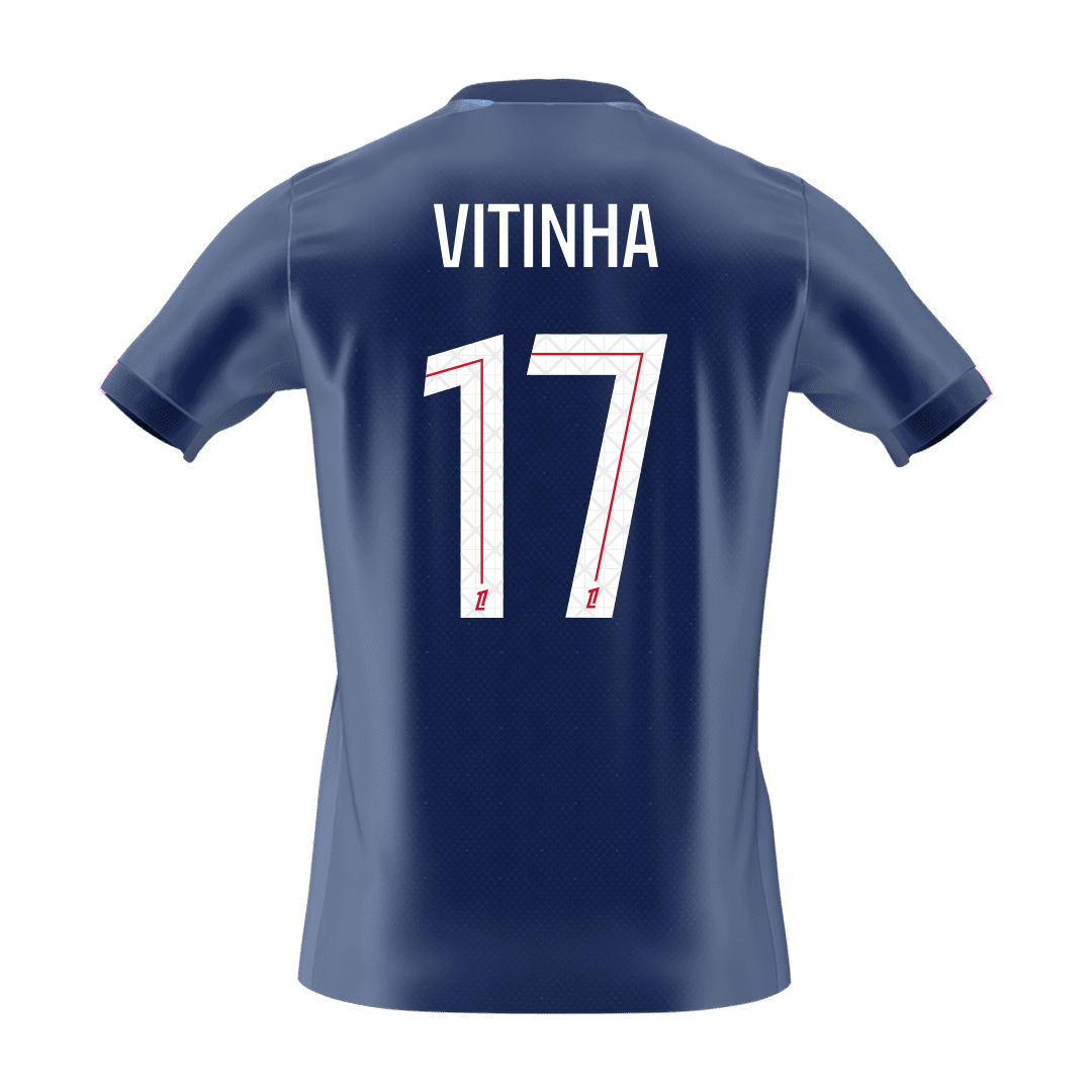 VITINHA #17 Heren PSG Thuis Voetbalshirt 2025/26 [PREMIUM]