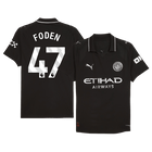 FODEN #47 Manchester City Uit Spelersversie Voetbalshirt 2025/26 - Slim Fit