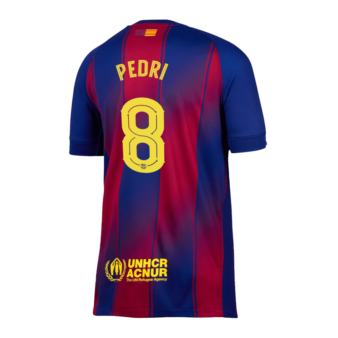 PEDRI #8 Heren Barcelona Thuis Voetbalshirt 2025/26 - UCL [PREMIUM]