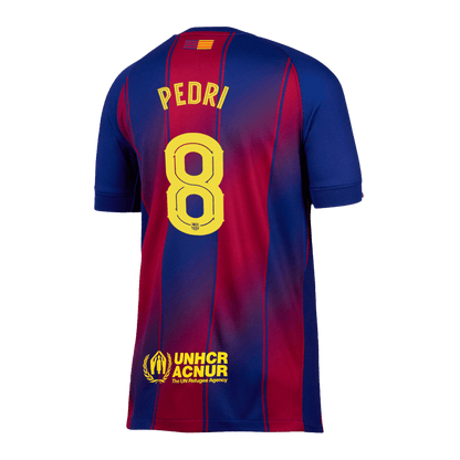 PEDRI #8 Heren Barcelona Thuis Voetbalshirt 2025/26 - UCL [PREMIUM]