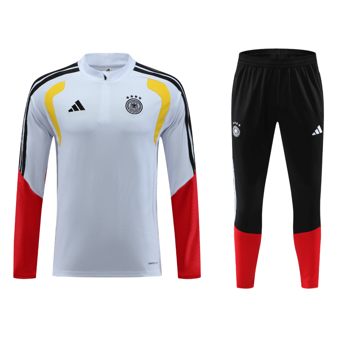 Germany Joggingpak met rit Set(top+broek) 2026 White