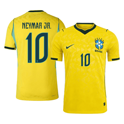 NEYMAR JR. #10 Brazil Thuis Spelersversie Voetbalshirt WK Voetbal 2026 - Slim Fit