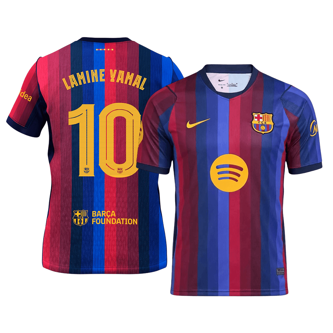 LAMINE YAMAL #10 Heren Barcelona thuisshirt 2026/27