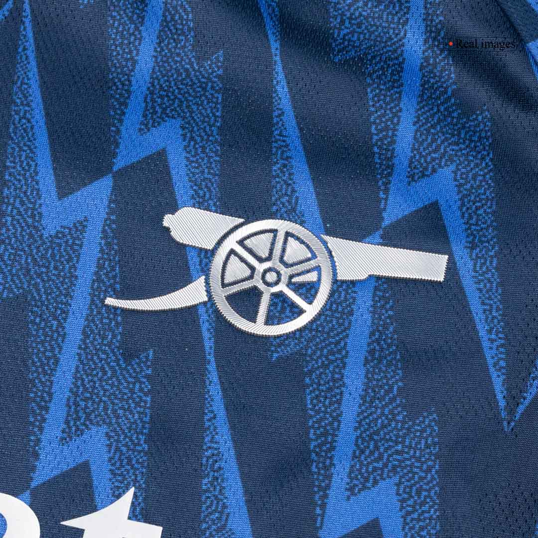 Arsenal Uit Spelersversie Voetbalshirt 2025/26 - Slim Fit - zijkant