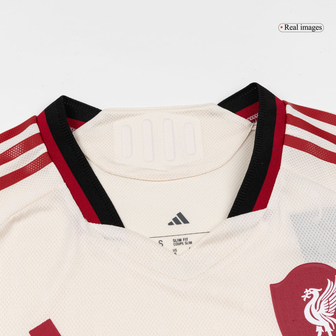 Liverpool Uit Spelersversie Voetbalshirt 2025/26 - Slim Fit