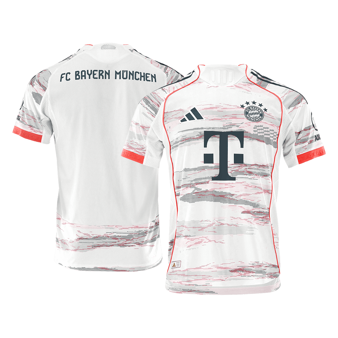 Bayern Munich Uit Spelersversie Voetbalshirt 2025/26 - Slim Fit