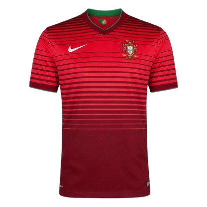 Retro Portugal Special Voetbalshirt 2014 - voorkant