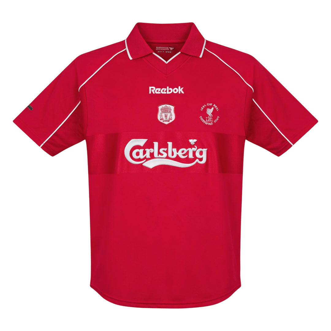 Retro Liverpool Thuis Voetbalshirt 2000/01