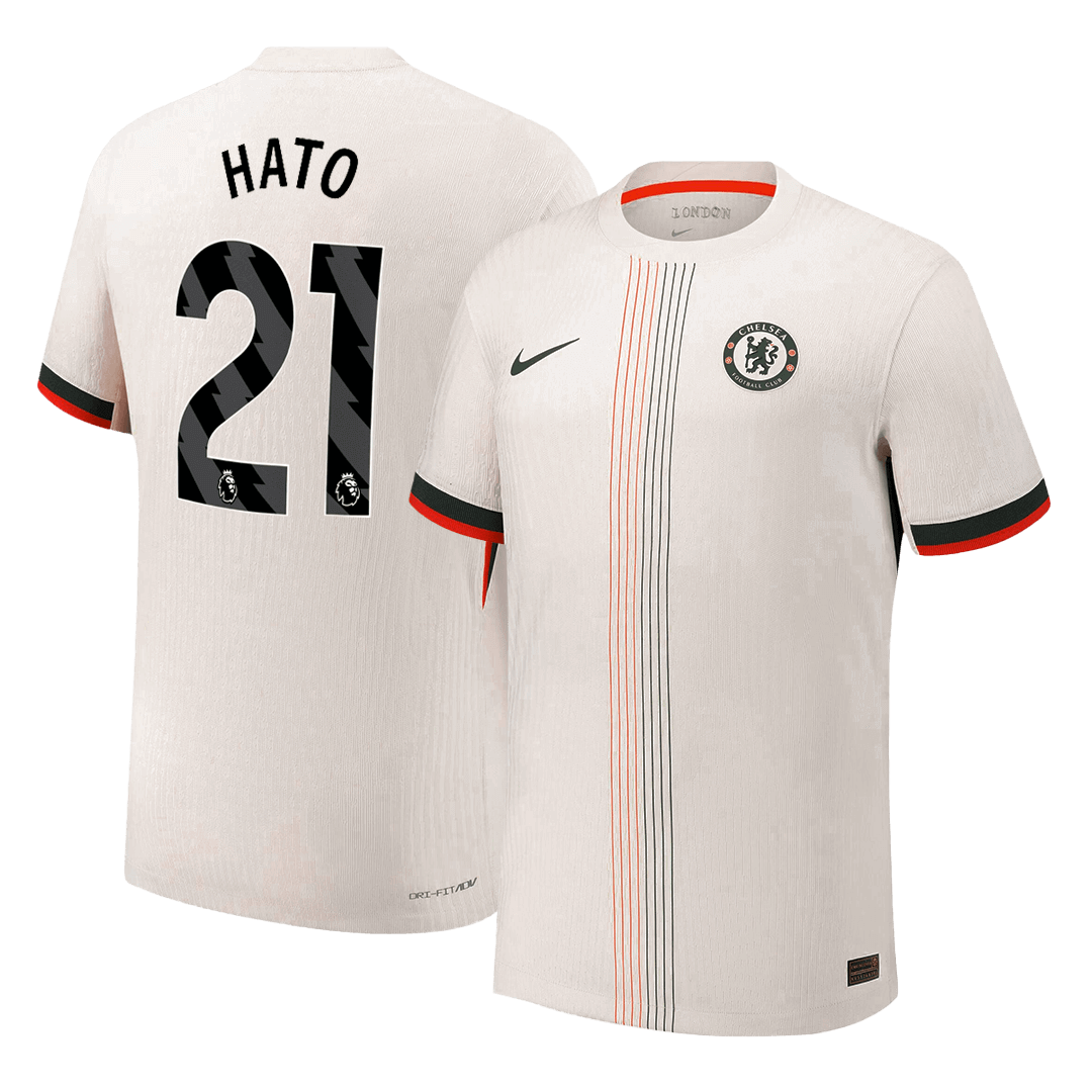 HATO #21 Chelsea Uit Spelersversie Voetbalshirt 2025/26 - Slim Fit